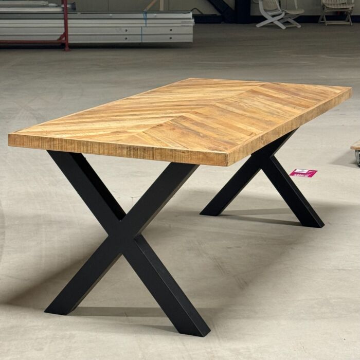 Visgraat Tafel Mango