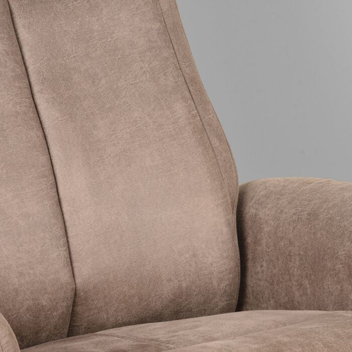 Relaxfauteuil Bergen Taupe