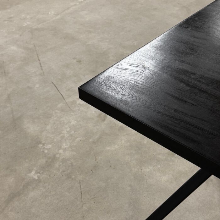 Eettafel Zwart Flint 200cm