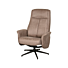 Relaxfauteuil Bergen Taupe