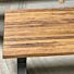 Teak Tafel Rustiek