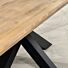 Eiken Boomstam Tafel Spinpoot